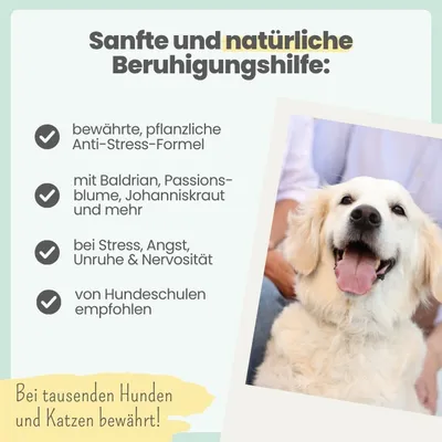 Wohlfühlmix für Hunde & Katzen bei Stress & Angst Wohlfühlmix für Hunde & Katzen bei Stress & Angst