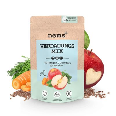 Verdauungsmix für Hunde bei Sodbrennen, Pfotenlecken & Kotfressen