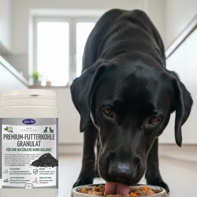 Lyra Pet® Premium-Futterkohle Granulat für Hunde und Katzen