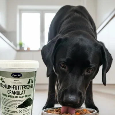 Lyra Pet® Granulés de charbon alimentaire haut de gamme pour chiens + chats Lyra Pet® Granulés de charbon alimentaire haut de gamme pour chiens + chats