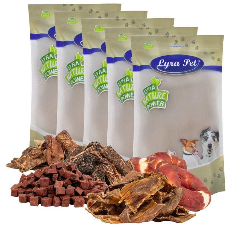 Lyra Pet® Assortiment de friandises à mâcher pour chiens