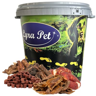 Lyra Pet® Hunde Kausnack Probier Mix - Rind, Lamm & Ente