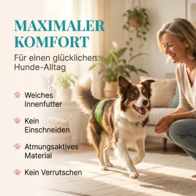 HUND IST KÖNIG waschbare Hundewindeln für Rüden (3 Stk), saugstark & bequem HUND IST KÖNIG waschbare Hundewindeln für Rüden (3 Stk), saugstark & bequem
