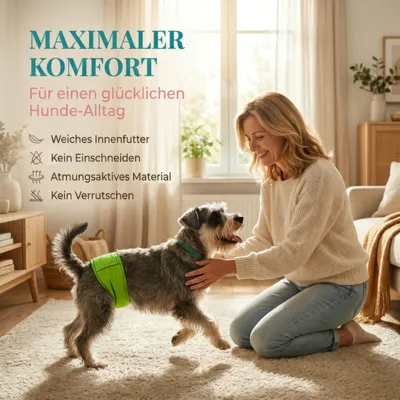 HUND IST KÖNIG waschbare Hundewindeln für Rüden (3 Stk), saugstark & bequem HUND IST KÖNIG waschbare Hundewindeln für Rüden (3 Stk), saugstark & bequem