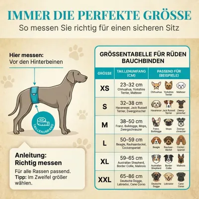HUND IST KÖNIG waschbare Hundewindeln für Rüden (3 Stk), saugstark & bequem HUND IST KÖNIG waschbare Hundewindeln für Rüden (3 Stk), saugstark & bequem