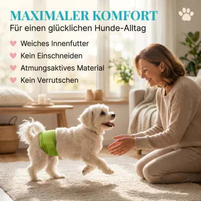 HUND IST KÖNIG waschbare Hundewindeln für Rüden (3 Stk), saugstark & bequem HUND IST KÖNIG waschbare Hundewindeln für Rüden (3 Stk), saugstark & bequem