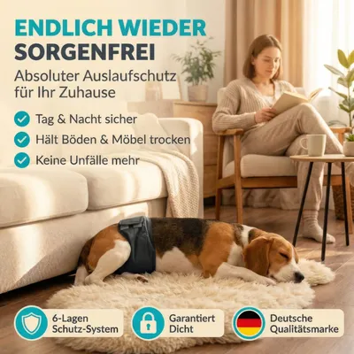 HUND IST KÖNIG waschbare Hundewindeln für Rüden (3 Stk), saugstark & bequem HUND IST KÖNIG waschbare Hundewindeln für Rüden (3 Stk), saugstark & bequem