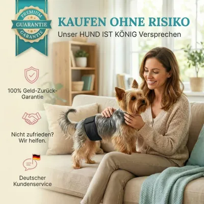 HUND IST KÖNIG waschbare Hundewindeln für Rüden (3 Stk), saugstark & bequem HUND IST KÖNIG waschbare Hundewindeln für Rüden (3 Stk), saugstark & bequem
