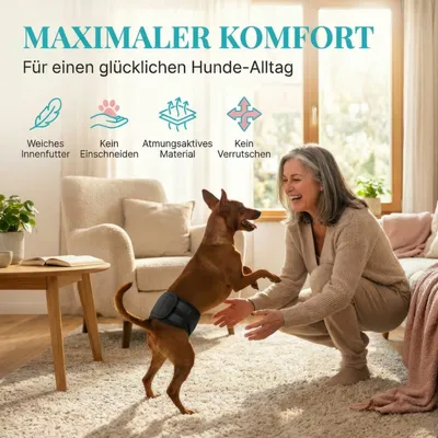 HUND IST KÖNIG waschbare Hundewindeln für Rüden (3 Stk), saugstark & bequem HUND IST KÖNIG waschbare Hundewindeln für Rüden (3 Stk), saugstark & bequem