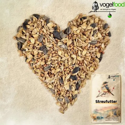 25 kg Streufutter Vogelfutter für Vögel Wildvögel Vogelfood