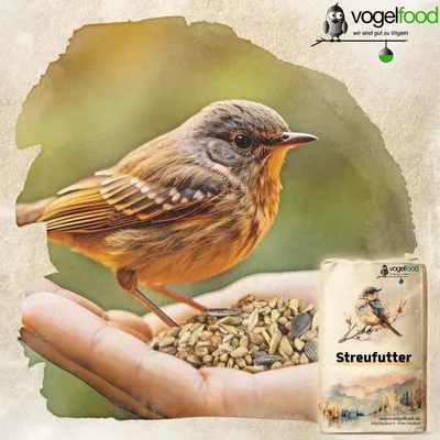 25 kg Streufutter Vogelfutter für Vögel Wildvögel Vogelfood