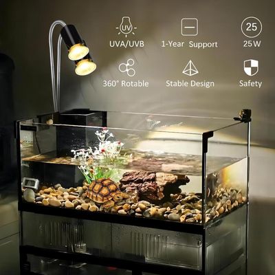 UVA/UVB-Lampe für Schildkröten und Reptilien, Solar-Aquarienheizung