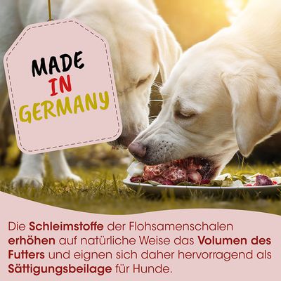 cdVet Fit-Barf Flohsamenschalen