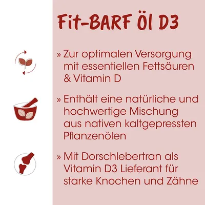 cdVet Fit-Barf Öl D3