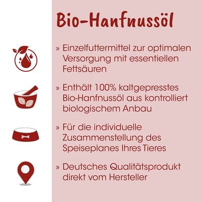 Fit-BARF Bio-Hanfnussöl