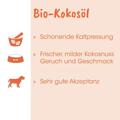 cdVet Singulares Bio-Kokosöl