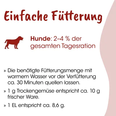 Fit-BARF Gemüseflocken Dreierlei
