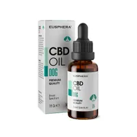 EUSPHERA Huile de CBD pour chien – relaxante et vitaminée, 30 ml