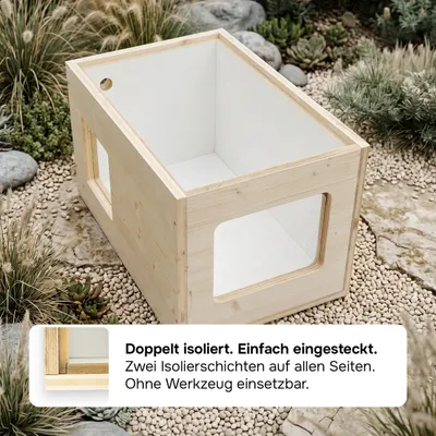 catcabin Katzenhaus outdoor winterfest für draußen catcabin Katzenhaus outdoor winterfest für draußen
