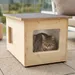 catcabin Katzenhaus outdoor winterfest für draußen