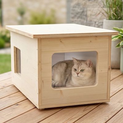 catcabin Katzenhaus outdoor winterfest für draußen