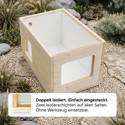 catcabin Katzenhaus outdoor winterfest für draußen