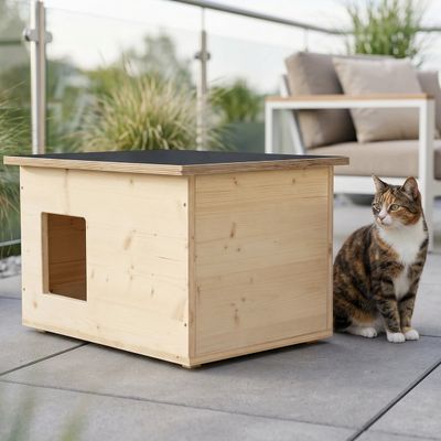 catcabin Katzenhaus outdoor winterfest für draußen