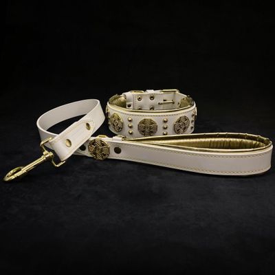 Maximus Halsband in weiss