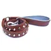Die Hundeleine Crown aus weichem Leder