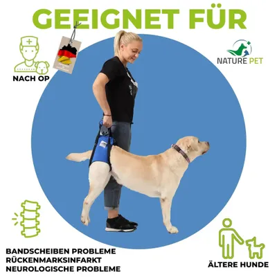 Hunde Tragehilfe hinten
