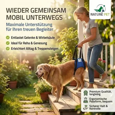 Hunde Tragehilfe hinten