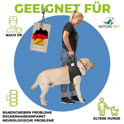 Vordere Tragehilfe für Hunde