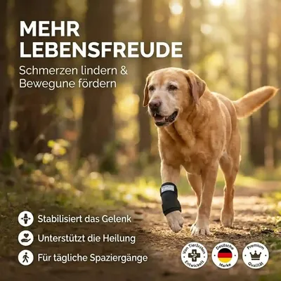 Durchtrittigkeits Bandage für Hunde mit Turbocast Durchtrittigkeits Bandage für Hunde mit Turbocast
