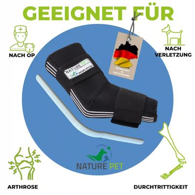 Sprunggelenk Durchtrittigkeits Bandage für Hunde 135° & 165°