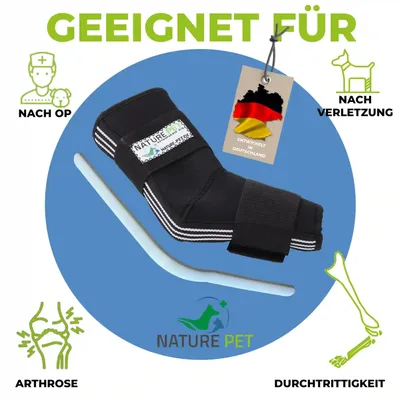 Sprunggelenk Durchtrittigkeits Bandage für Hunde 135° & 165°
