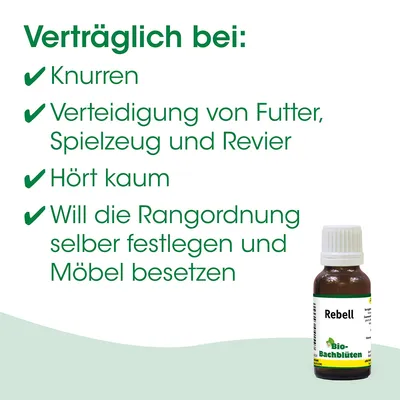 Bio-Bachblüten Rebell