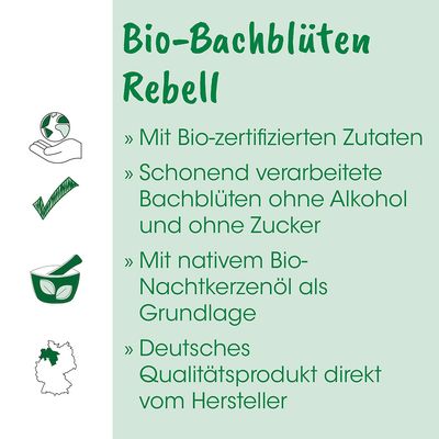 Bio-Bachblüten Rebell