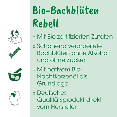 Bio-Bachblüten Rebell