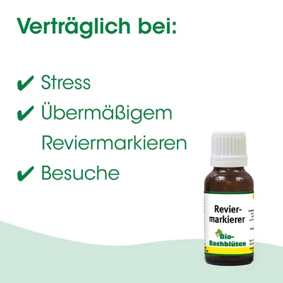 Bio-Bachblüten Reviermarkierer Bio-Bachblüten Reviermarkierer