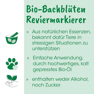 Bio-Bachblüten Reviermarkierer Bio-Bachblüten Reviermarkierer