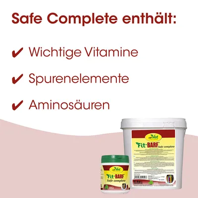 Fit-Barf Safe-Complete Fit-Barf Safe-Complete