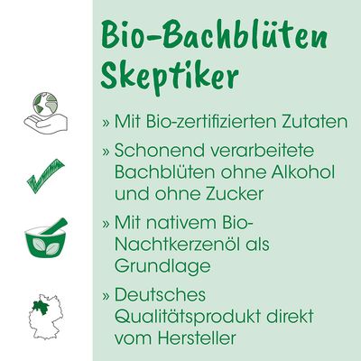 Bio-Bachblüten Skeptiker