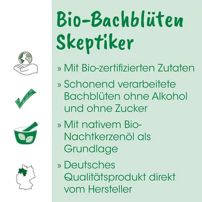 Bio-Bachblüten Skeptiker