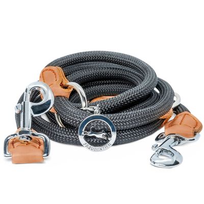Hundeleine 3m – Freihandleine / Umhängeleine für mittelgroße & große Hunde
