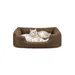 lionto Katzenbett mit weichem Wendekissen und niedrigem Einstieg