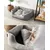 lionto panier pour chat avec coussin réversible et entrée basse lionto panier pour chat avec coussin réversible et entrée basse