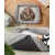 lionto panier pour chat avec coussin réversible et entrée basse
