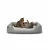lionto panier pour chat avec coussin réversible et entrée basse lionto panier pour chat avec coussin réversible et entrée basse