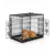 lionto cage de transport pliable pour chat avec bac amovible sécurisé lionto cage de transport pliable pour chat avec bac amovible sécurisé