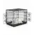lionto cage de transport pliable pour chat avec bac amovible sécurisé lionto cage de transport pliable pour chat avec bac amovible sécurisé
